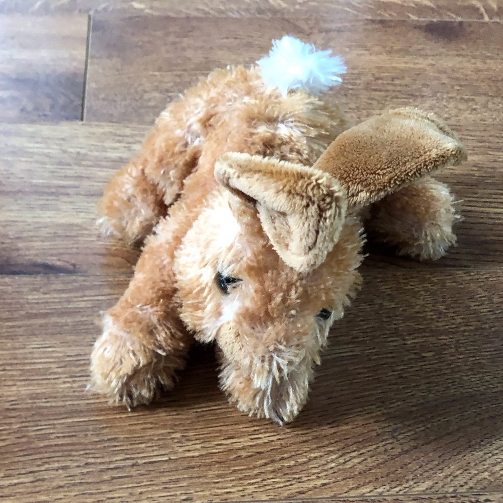 Brown bunny stuffed animal
